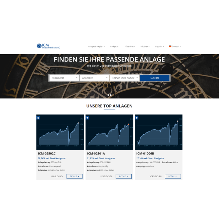 Anlagenavigator Investmentbanking
